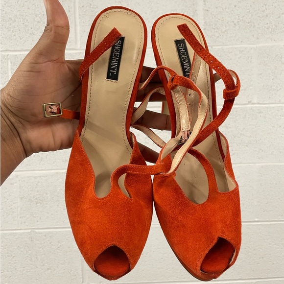 SHOEMINT Platform Peep-toe Sandals - Picture 5 of 5